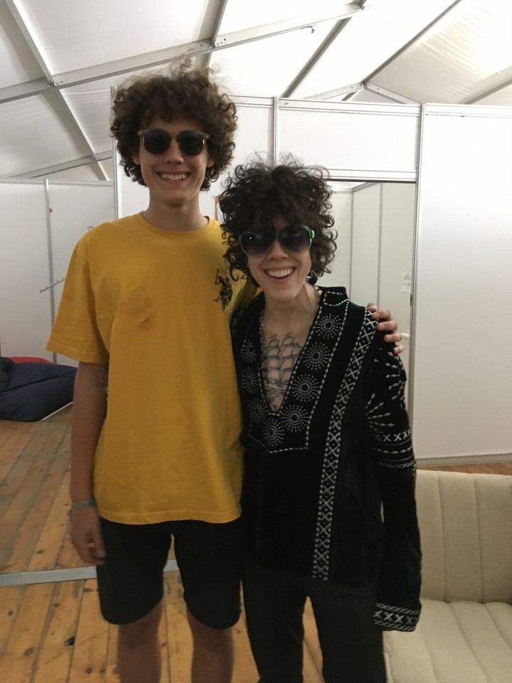 David Krajčík a americká speváčka LP